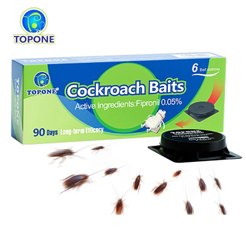 

12PCS New Pest Control Kitchen Effective Cockroach Killing Cockroach Killer Bait Power Cockroaches Trap Repeller Killing Trap