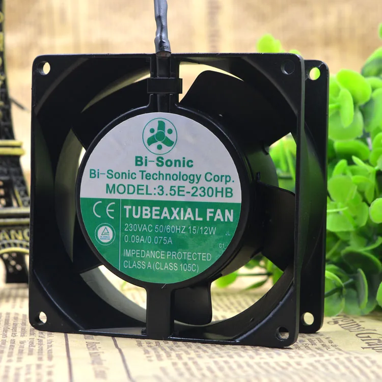 

Free Delivery.230 HB 230 v / 9238 3.5 9 cm high temperature resistant ac fan