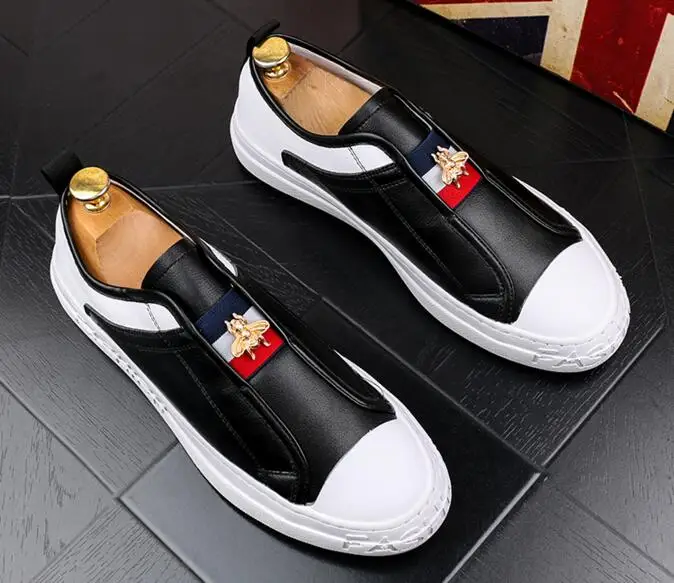 Chaussures de marque pour hommes; дизайнерская мужская одежда; классическая роскошная обувь для вождения с Пчелкой; повседневная обувь для вечеринок; Chaussures b1