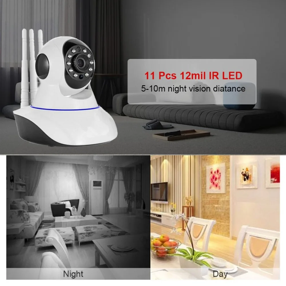 1080P Home Security IP Camera Two Way Audio Wireless Mini Camera Night vision CCTV WiFi Camera baby monitor