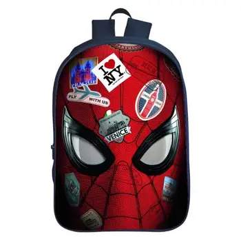 

2020 Hot Cartoon School Bags Superhero into the spider-verse Backpack unlimited Schoolbag Book Bag for kids Pupil Boys Children