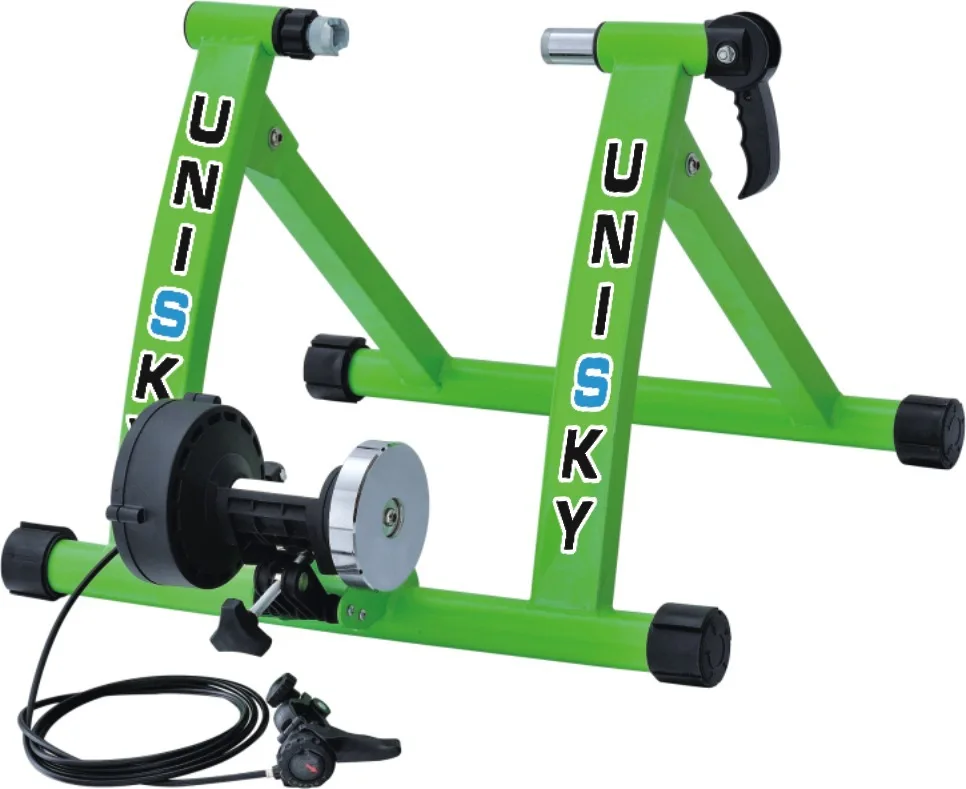 

Tqjs-07 Bicycle Trainer, Multi-functional Fitness Rack unisky Magnetic Group Riding Rack with Wire