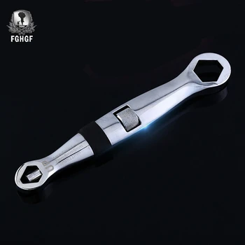 

4-19mm Universal Quick Adjustable Multi-functional Torx Nut Snap Grip Wrench Spanner Bionic Ratchet Ratchets Release Flexible