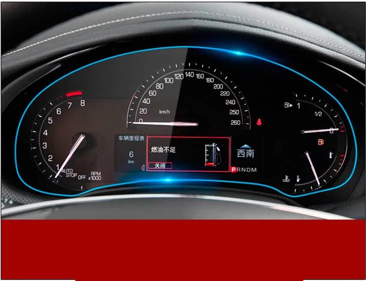 Приборная панель Защитная пленка для Cadillac ATSL XTS CT6 XT5 XT4 AAB264