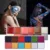 12 Цветов Body Paint Safe Kids Flash Tattoo Face Paint Waterproof Body Art Масляные Краски Макияж Татуировки Halloween Party Fancy Beauty