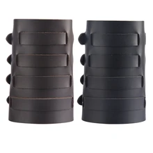 Стимпанк нарукавник прочный браслет из искусственной кожи нарукавники рукавицы манжеты средневековые нарукавники для женщин и мужчин