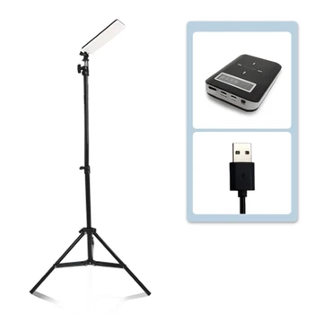 

Work Ligh LED Work Light Night Fishing Lights Mountain Camping 18W 1.5A With Tripod USB Power Cord 1680LM Fishing Lamp