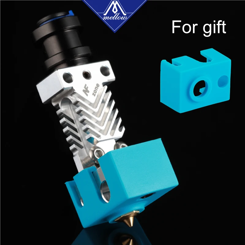 Mellow-kit de Extrusora Bowden 4-cabeçote j Materiais Aeroespacial para v6 Suporte de Ventilador e Peças de Impressora 3d - Imagem 3