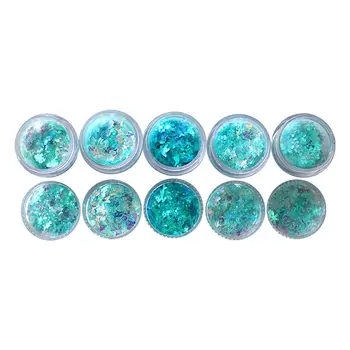 

5 Pcs/set DIY Crystal Epoxy Filling Material Flash Nail Art Magic Nails Glitter 634D