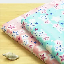 Tissus африканская ткань новые звезды удобная мягкая стрейчевая хлопковая ткань детская одежда рубашка платье Diy ремесло ткани