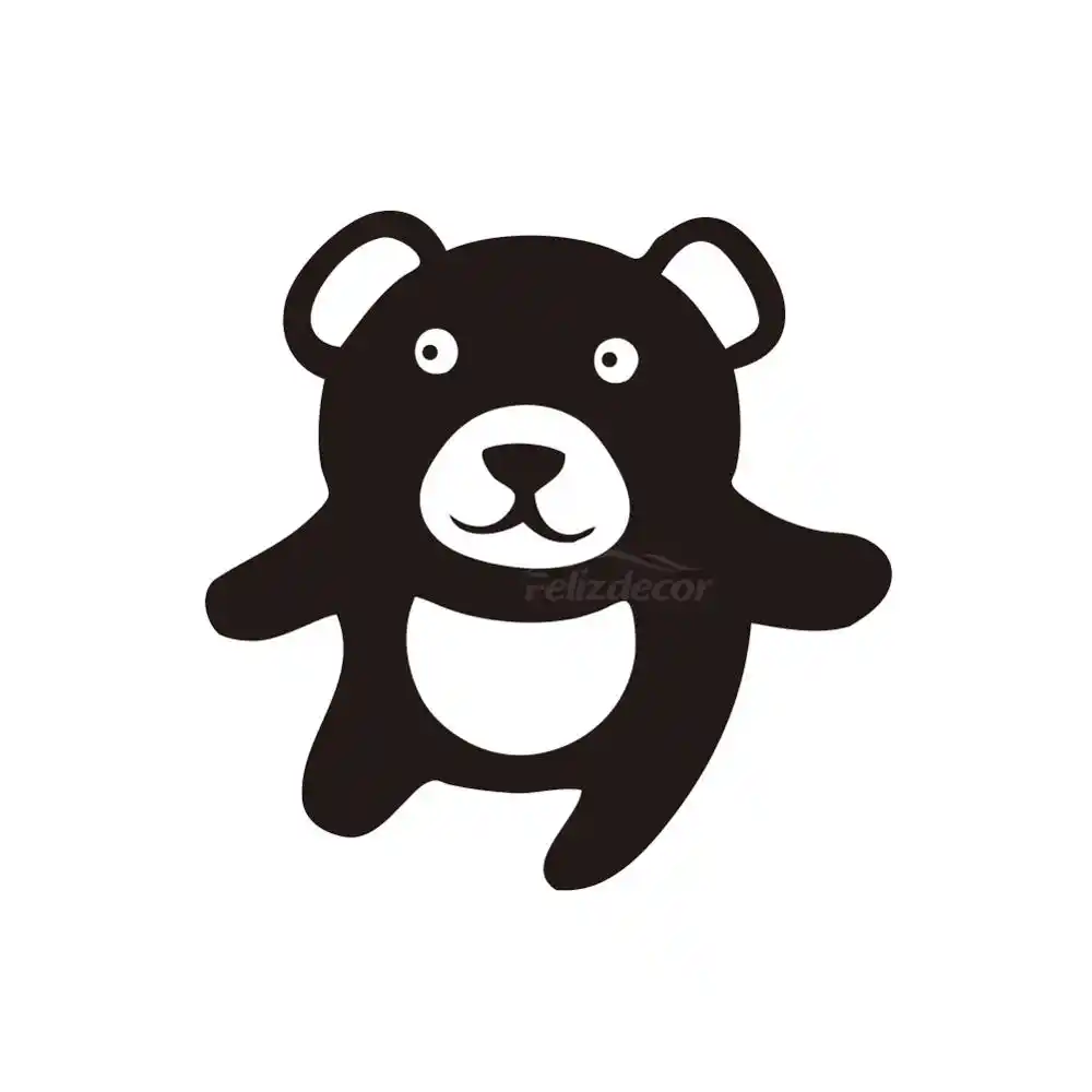 teddy bear decal