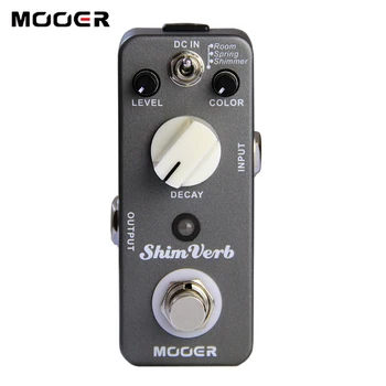 

Mooer ShimVerb Digital Reverb Guitar Effect Pedal Mini Guitar Pedal 3 Reverb Modes for Electric Guitar True Bypass Guitar Parts