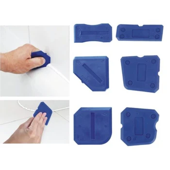 

8 Pcs Silicone Sealant Finishing Profiling Caulk Remover Tile Grouting Tools