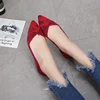 Zapatos planos De Ballet transpirables para mujer, mocasines puntiagudos De punto, suaves, De colores combinados, 2022 ► Foto 2/6