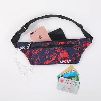

Nylon Waist Pack Men Women Fashion Multifunction Fanny Pack Bum Bags Hip Money Belt Travel For Mobile Phone Bag Unisex
