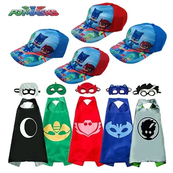 

PJ Mask Toy Juguete Catboy Owlette Gekko Figures Halloween Anime Cosplay Pj Mask Costume Baseball Cap Mesh Cap Anime Child Gift