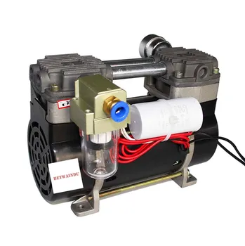 

160W Quiet Oilless High Vacuum Electric Vacuum Pump 220V/110V with -97KPA Ultimate Pressure 34L/MIN Air Flow Vacuum Pump