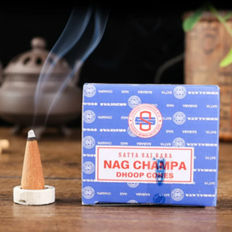 Индийские натуральные растения ручной работы благовония серии Satya индийская
