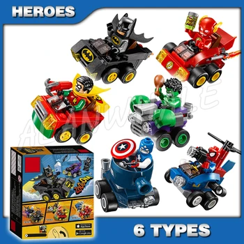 

2016 New Super Heroes Mighty Micros Batman vs. Catwoman Model Building Blocks Bricks Boys Toys Compatible with Lago