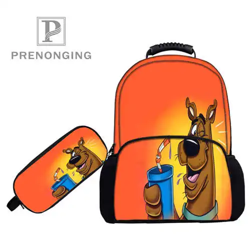 На заказ 17 дюймов hd_scooby_doo рюкзаки пеналы для ручек 3D печать школьные женские