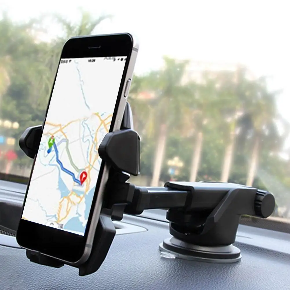 

360 Degree Rotatable Car Auto Support Mobile Phone Smartphone Voiture Holder Mount Stand Bracket Cradle interior accessories