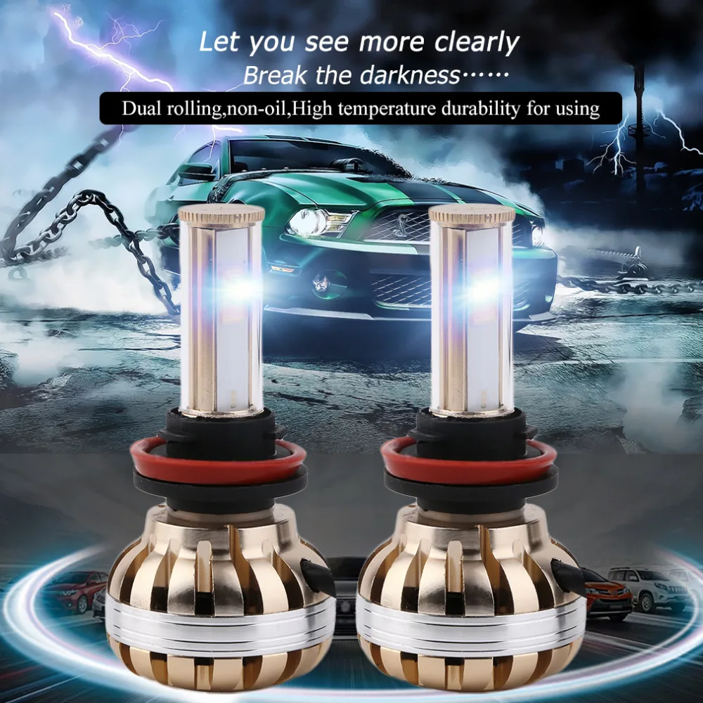 120W 6000K C8 12000lm комплект автомобильных светодиодных фар Замена 9005/9006/H1/H4/H7/H8/H9/H11