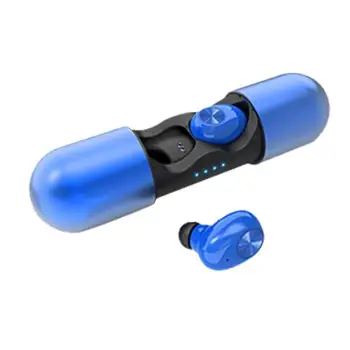 

V8 Noise Reduction TWS Ture Wireless Bluetooth 5.0 Stereo Earphone with Charge Box mic Waterproof Sport Earpiece For Smart Phone