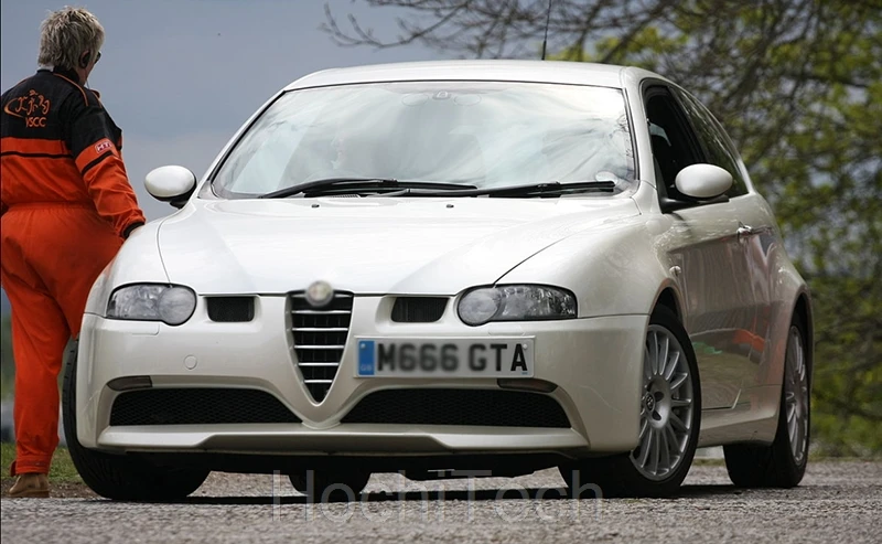 Для Alfa Romeo 147 00-04 галогенные фары ультра яркий SMD белый светодиодный ангельские глазки 2600LM 12V halo Кольцо Комплект дневного света