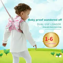 Детский для ребенка для мальчика девушки ремни безопасности путешествия рюкзак с крыльями сумка на плечо рюкзак активности защитные Детские накладной рюкзак