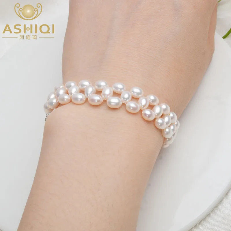 KKBEAD Heart Charm Bracelet For Women Fashion Jewelry Natural Pearl  Bracelets Handmade Pulseras Accessories - AliExpress