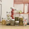 1pcs 50-260ml Big Glass Jars Container Decor Scew Cap Ornaments Mason Jar Message Vials High Quality Bottle DIY Storage Bottle 6