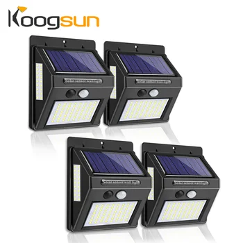

Outdoor Solar Light 100 led Super Bright Solar Garden Lights Waterproof with Motion Sensor Wall Lamp Pathway Balcony Lighting //