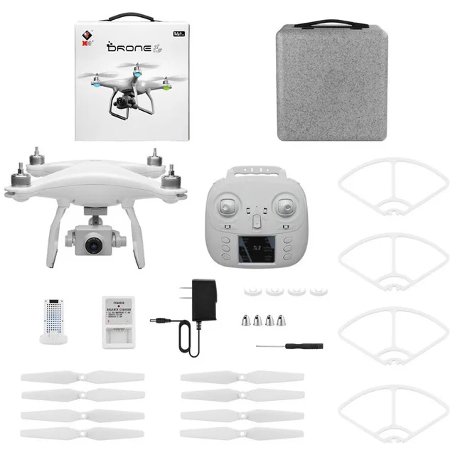 1 Battery US Plug Wltoys Xk X1 5g Wi-Fi Fpv Gps Hd 1080p Камера 2-осевой Self-стабилизирующая подвеска Gps возврат бесщеточный мотор Rc Дрон Квадрокоптер Rtf - Цвет: 1 Battery US Plug