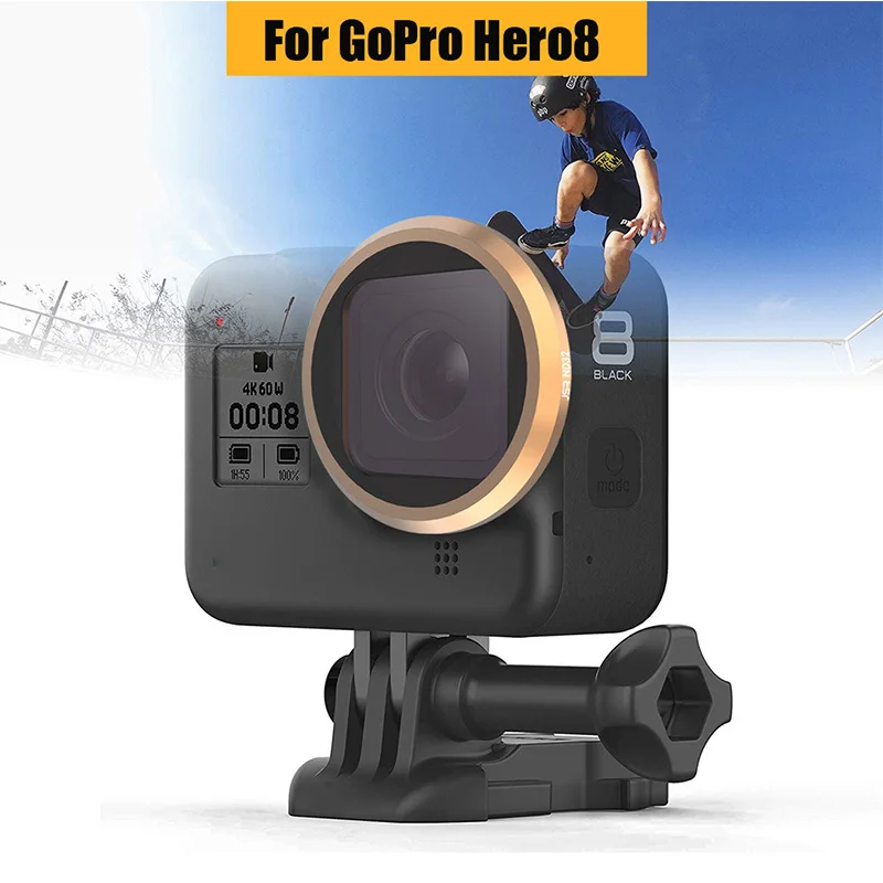 Защитное стекло CPL/UV/Macro/ND 4 8 16 32/Star/Pink фильтр для Gopro Hero Black аксессуары экшн
