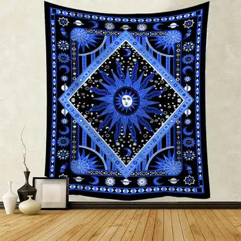 

Indian Mandala Tapestry Wall Hanging Sandy Beach Throw Rug Blanket Camping Tent Travel Mattress Bohemian Sleeping Pad Tapestry