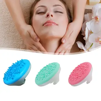 

Head Shampoo Massage Brush Handheld Scalp Brush Washing Shower Hair Comb Mini Head Meridian Massage Brush Head body Massage Tool