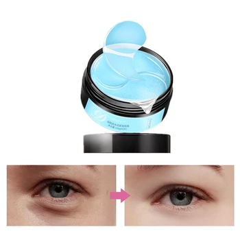 

Eye Patches Korean Nicotinamide Collagen Hydrogel Ageless Anti Aging 60PCS Anti Wrinkles Eyes Mask Dark Circles Bags for Patch