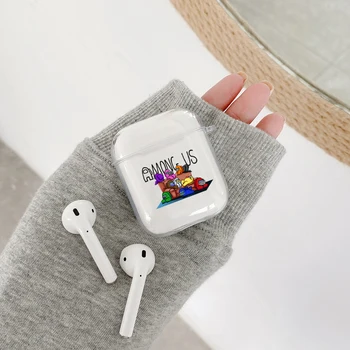 

Silicone Transparent Cover For Apple airpod 1 2 Case Wireless Earphone Accessories Airpod pro Cases Cartoon Among Us Game Funda