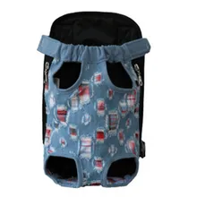 Переносная сумка для питомца собак, сумка для путешествий с вентиляцией, рюкзак для путешествий, легко переносится, усовершенствованная износостойкая Дорожная сумка из полиэстера