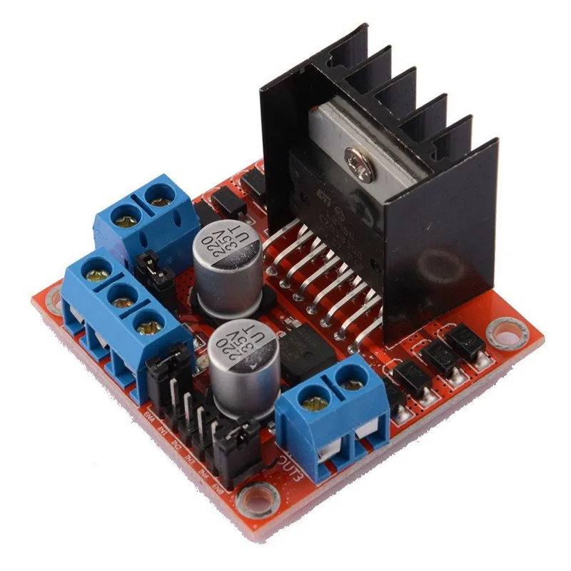 

5 PCS L298N Motor Drive Controller Board DC Dual H-Bridge Robot Stepper Motor Control and Drives Module for Arduino Smart Car Po