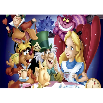 

Alice in Wonderland Photography Backdrop Background Children baby shower birthday background for photo studio