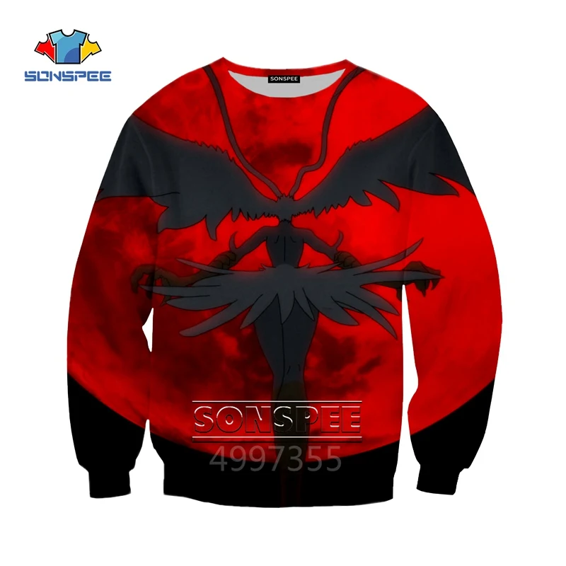 SONSPEE DEVILMAN crybaby Harajuku детские толстовки с 3D принтом детская одежда для мальчиков и девочек-подростков Топы, пуловер с длинными рукавами SW120