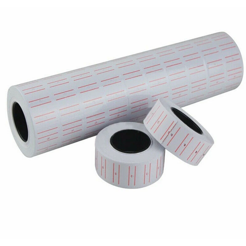 8 значный цена маркировочный пистолет + 5000 линия Стикеры этикетка чернила