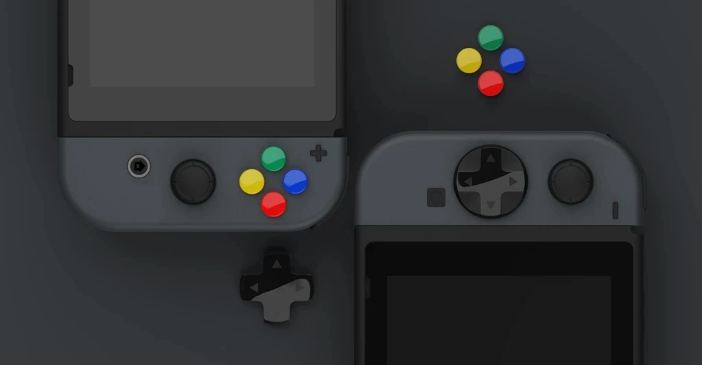 Набор колпачков для кнопок D-Pad для пульта дистанционного управления для nintendo kingd Switch Joy-Con
