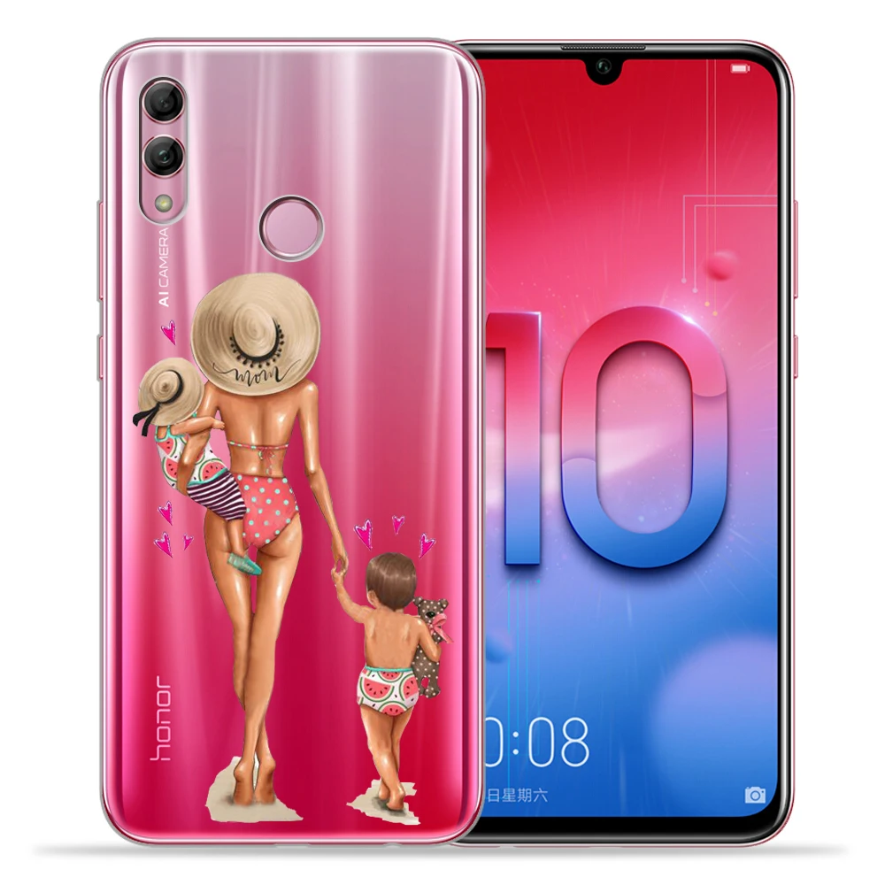 Для huawei Honor 20 Pro V20 мама для девочек и мальчиков детские чехол 8x9 Lite 10 9 8 8x 8c 8Lite 7A 7C 5 7