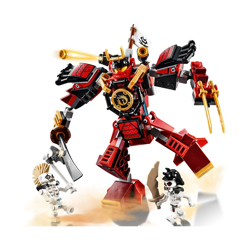 

Boy Ninja Series Toy X Mech 70665 Assembled Fight Inserted Phantom Samurai Non-Gift