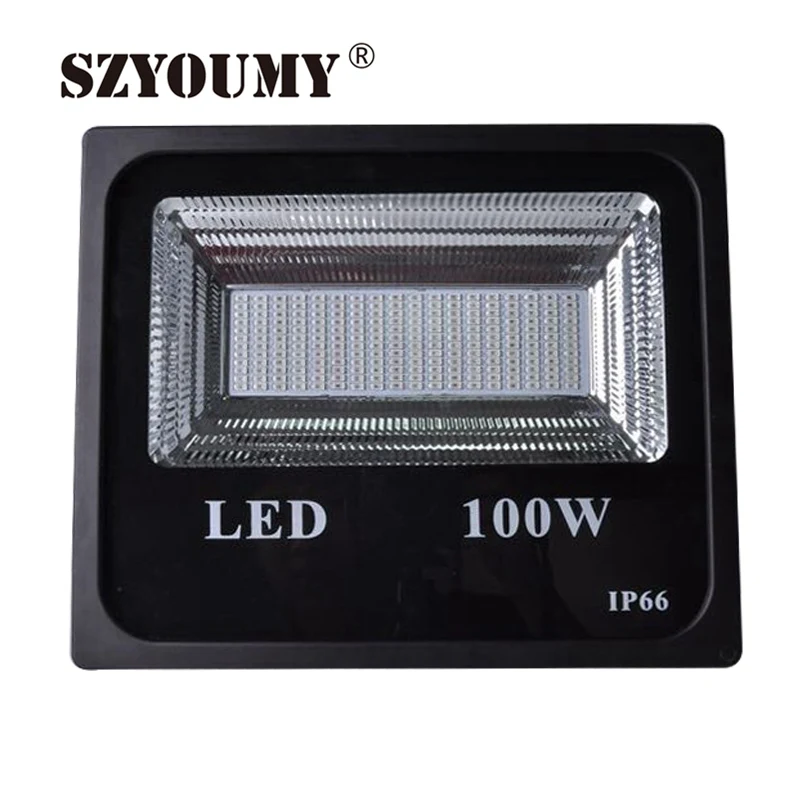 

SZYOUMY 50W 100W Solar Flood lights Color Changing Decorative RGB Lamp Outdoor Waterproof IP65 Street Garden Security Light