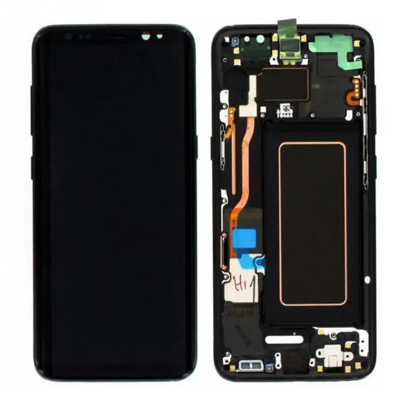 

Portable With Frame Screen Digitizer Kit LCD Display Capacitive For Samsung S8 Smart Mobile Phone Repairing Parts Accessories