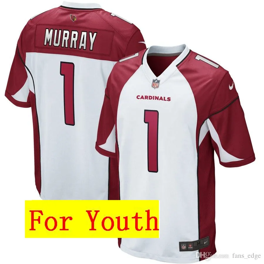 No. to be determined Проект Джерси Kyler Murray danel Jones киннен Вильямс Джонатан Абрам Ник Боза Девин белый для мужчин, женщин, детей, молодежи - Цвет: No. to be determined