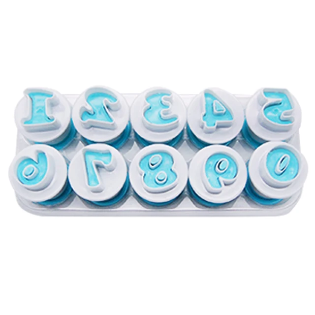 skelet Onzeker Wanorde 26PCS Upper & Kleine Letters & 10pcs Letters Cookie Cutter Plastic Letters  Fondant Cutter Bakvorm Taart Decoreren gereedschap - AliExpress Huis & Tuin